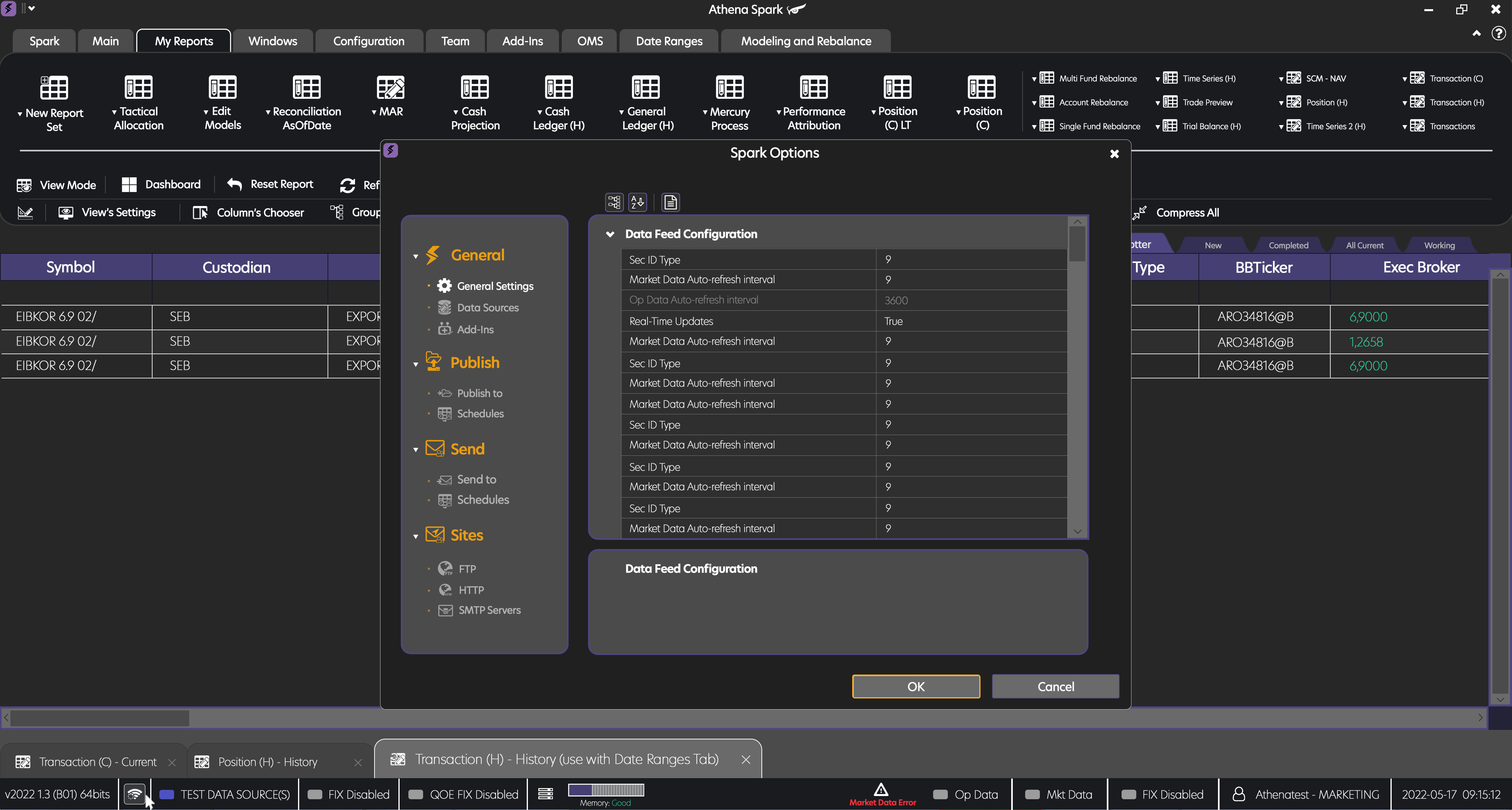 screenshot of Athena Systems